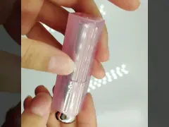 OEM ABS пластиковый контейнер для губной помады Розовая упаковка труб для губной помады video