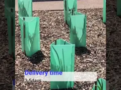 Производительность Легкая нагрузка гофрированная пластиковая обертка для деревьев Легкая video