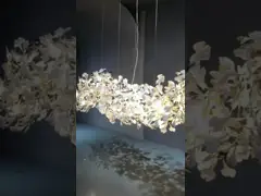 Big Huge Huge Customized Pendant Lamp 9500lm Prefabricated Villa Luxury Pendant Ceiling Lights