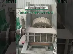 Промышленный резинорежущий дробильщик с низким уровнем шума video