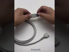 Bis Vista двусторонний 10pin ЭЭГ монитор адаптер кабель 4 электроды Серый цвет video