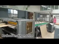 180M/min Обопасительная промышленность Картонная линия производства коробка изготавливающая машина video