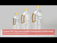 пластмасовый контейнер уксуса соевого соуса бутылки ЛЮБИМЦА 1680ml пластиковый приправляя пустой video