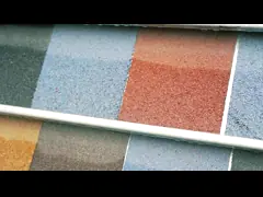 China Custom Coloured Fine Sand High Temperature Calcined Colored Ceramic Tile Sand supplier
