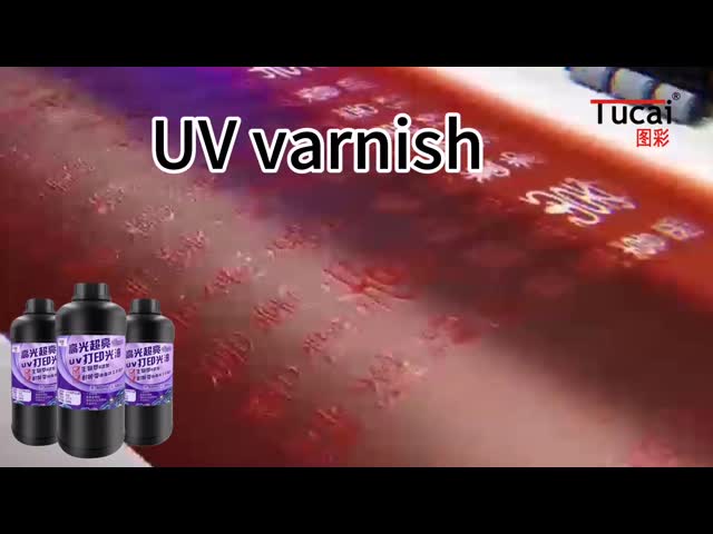 Жесткий Мягкий Epson УФ-Лак жидкость для УФ-принтера Ricoh Konica Высокая прозрачность
