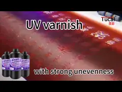 Жесткий Мягкий Epson УФ-Лак жидкость для УФ-принтера Ricoh Konica Высокая прозрачность video