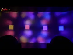 Сцена промывка Движущаяся головка светодиодный RGBW 19*40W 4in1 Движущаяся голова DMX Light Night Club DJ Движущаяся голова K15 Умывка video