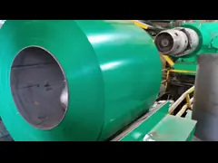 Dx53D Dx54D S250gd Покрытая алюминиевая катушка 0,12-6 мм Цветная покрытая стальная катушка video