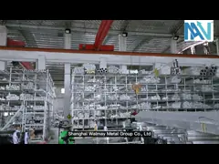 Стандартная алюминиевая круглая трубка 7A04 7472 7475 анодирующая серебро video