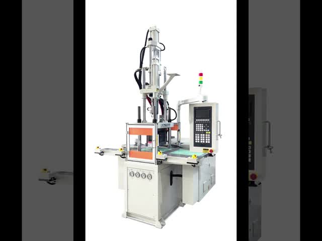 Máquina de moldagem por injecção vertical rotativa de 250 toneladas para peças de aparelhos domésticos