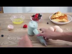 USB Rechargeable Kitchen Hand Mixer Portable Wireless Hand Held Food Mixer