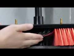 Нейлон телескопический солнечный панель очиститель модуль чистка кисти 12FT/18FT/20FT video