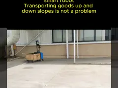 Industrial AGV Autonomous Guided Vehicle With External Dimensions 2350*988*2000mm