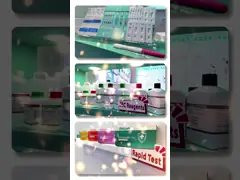 CE Malaria P.F. P.V. PAN Test Kit Кассета диагностического теста высокой чувствительности video