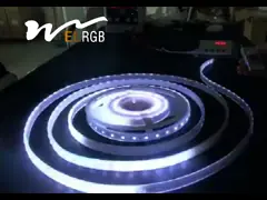 Ws2811 Ws2813 Самоклеящаяся светодиодная лента Rgbw Ws2812B лента Свет черный белый video