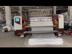 не тюфяк пены челнока 1500rpm компьютеризировал выстегивая машину video