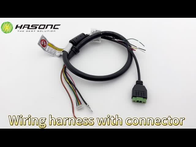 Электрическая IP камера проволока шнурки Кабельная сборка 3.81pitch 2pin Терминал База 015 видео