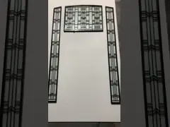 New design decorative door inserts glass