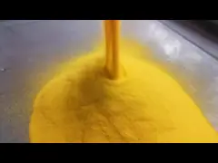 Кальцинированный кварцевый цвет Кремниевой песок Желтый цветный отражающий изолятор video