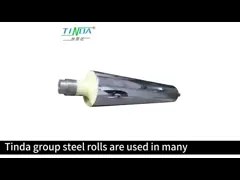 Низковибрационные стальные ролики для конвейерных нержавеющих превосходных характеристик video