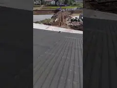 Теплоизоляция Каменная покрытая металлическая крыша Плитка для крыши Огнестойкая ODM video