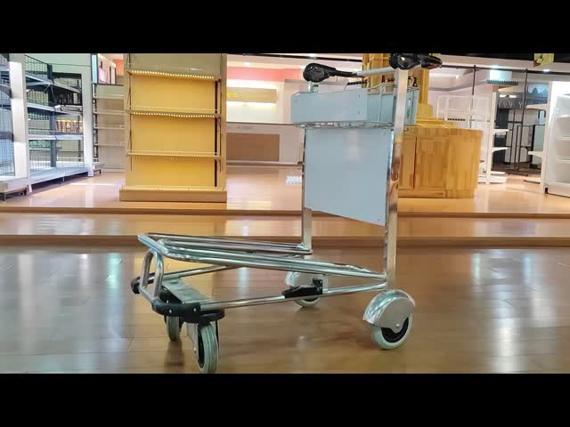 ODM 250kgs Airport Luggage Trolley ISO Heavy Duty Luggage Cart
