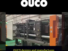 550T горизонтальная инжекционная литейная машина для изготовления пластиковых мусорных баков video