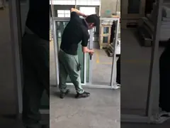 Aluminum Alloy Primary Colour Double Sliding Window Touch Lock