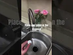 OEM Уборщик мусора Таблетки Удаление запаха с пенообразованием video