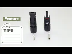 Черное соединение соединителей 1500В Кромп панели солнечных батарей цвета ППО для солнечного модуля ПВ video