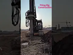 Hydraulic Foundation Ground Screw Pile Drilling Machines 360 KN.M Max Torque