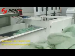 Технологическое оборудование тюфяка ватина автоматическое промышленное с одиночным цилиндром video