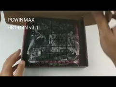 PCWINMAX H81 LGA1150 Micro ATX Motherboard Support 1333/1600MHz Dual Channel DDR3 for Desktop PC