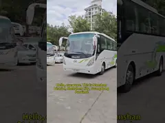 Electric Used Passenger Bus 46 Seats Medium size Used Intercity Buses