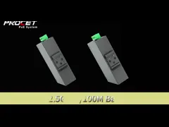 PROCET PT-PSE105GBS 10 Gigabit Media PoE Converter with 802.3bt PoE++ standard