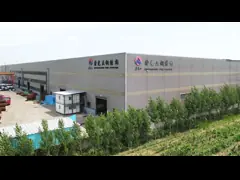 China Sloping Roof Warehouse Prefabricated Buildings Recyclable Steel Frame Workshop supplier