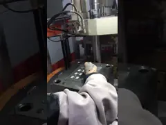 35 Ton Speed Clutch Cable Vertical Rotary Injection Molding Machine