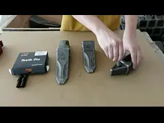 Кувшин зуб экскаватор ковка литье Кувшин зубы Pc60 каменные зубы video