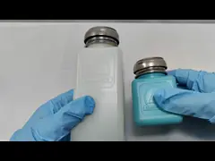 бутылка алкоголя HDPE упаковочных материалов 4oz 6oz 8oz ESD статическая неконсервативная video