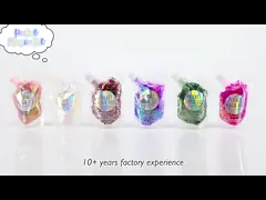 OEM посыпает бриллиантовым глинтером гель для тела для глаз video