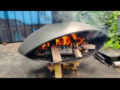 Современный висячий камин, созданный на заказ в середине века video