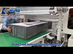 Maßgeschneiderte Schuhmachine Doppelseitiges Versiegeln und Verpacken