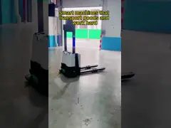 Fork Surface Height 35mm Autonomous Guided Vehicle With 1200-2000kg Load Capacity