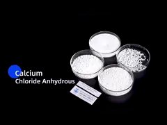 Glace fondant la catégorie industrielle anhydre de CaCl2 en poudre par 94% de chlorure de calcium