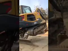 Crawler type second-hand Volvo excavator EC80D from China