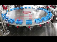 Водяная эмульсия вращающийся стол триггер спрей бутылки заполняющая машина 2-50 мл video