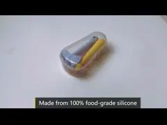 Младенец Teether качества еды формы инструмента инженерства игрушки жевания силикона молотка ключа video