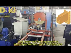 Стальные профили Степь изготавливает листовки с помощью серворезания высокой скорости 0-20 м/мин video