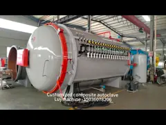 Конструкция автоклава на заказ с охлаждением ветром или водой на 450 градусов video