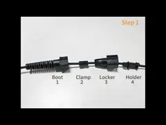 Соединитель SC IP IEC 61754-4 Huawei BBU RRU мини быстрый video